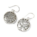 Tree of Life Silver Earrings 15mm - Mother Pearl Jewellery