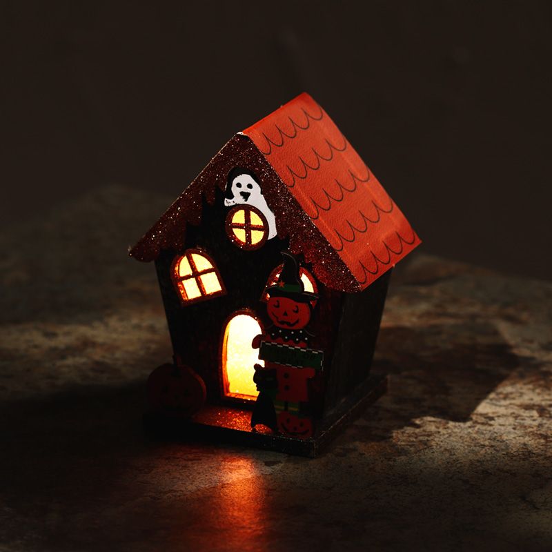 Trick or Treat Pumpkin House Halloween LED Decoration From Witch, Please!