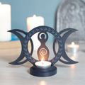 Triple Goddess Resin Tealight Holder