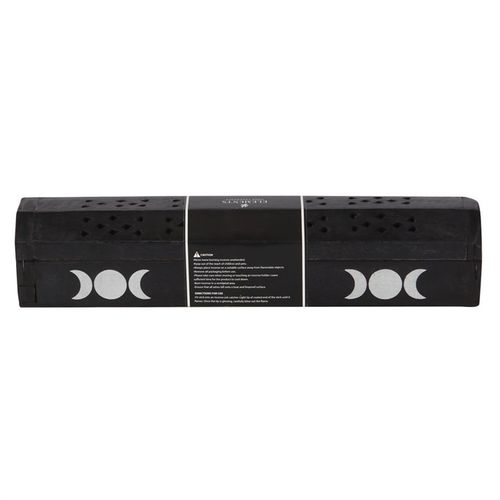 Triple Moon Wooden Sage Incense Box Set From Witch, Please!