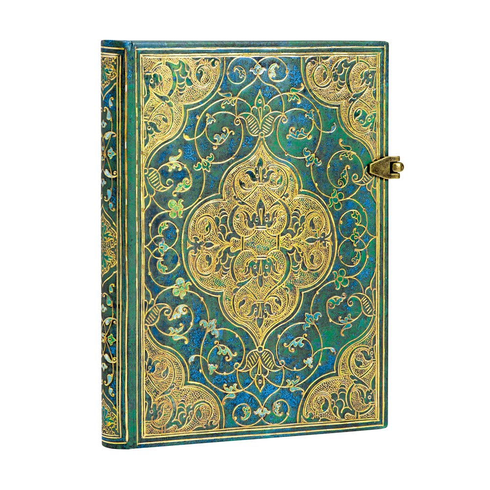 Turquoise Chronicles Midi Lined Hardcover Journal