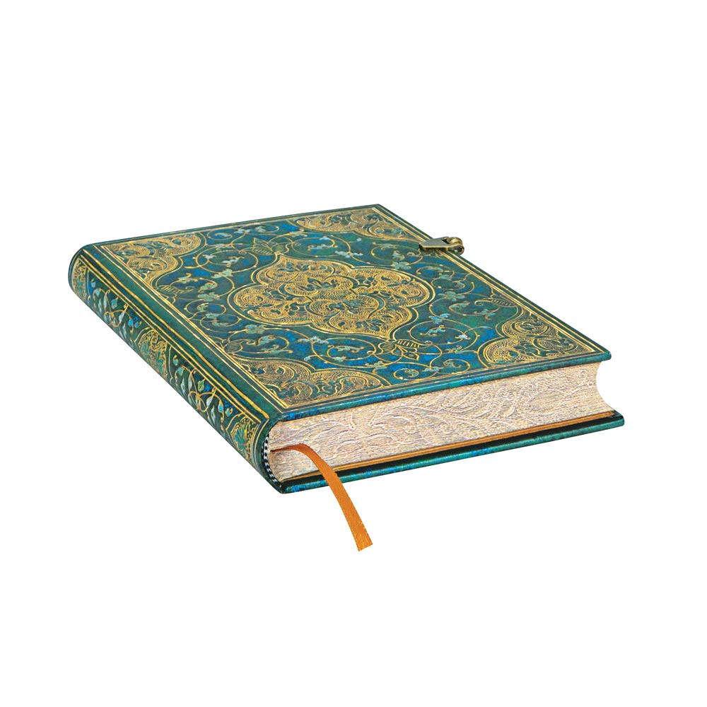 Turquoise Chronicles Midi Lined Hardcover Journal