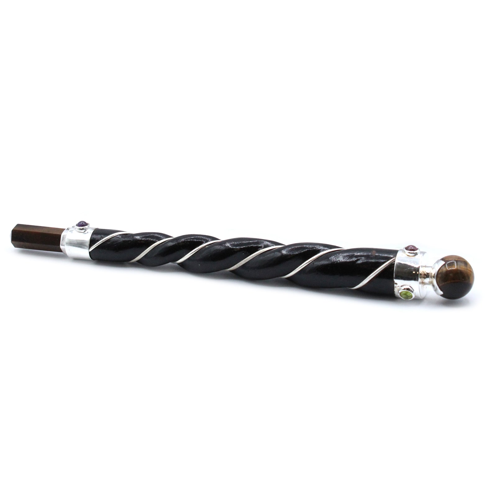 Twisted Healing Wand - Copper Tiger Eye Star From Witch, Please!