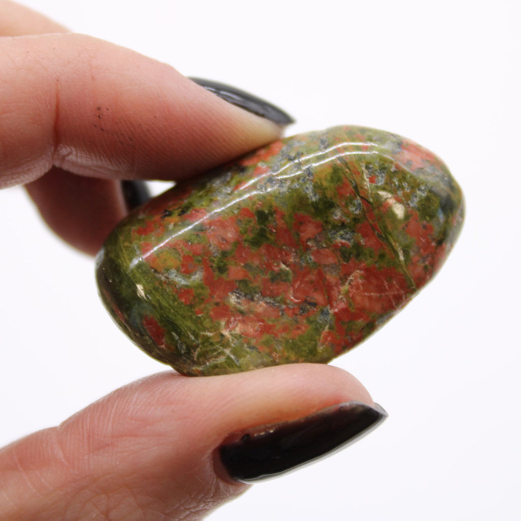 Medium African Tumble Stones - Unakite From Witch, Please!