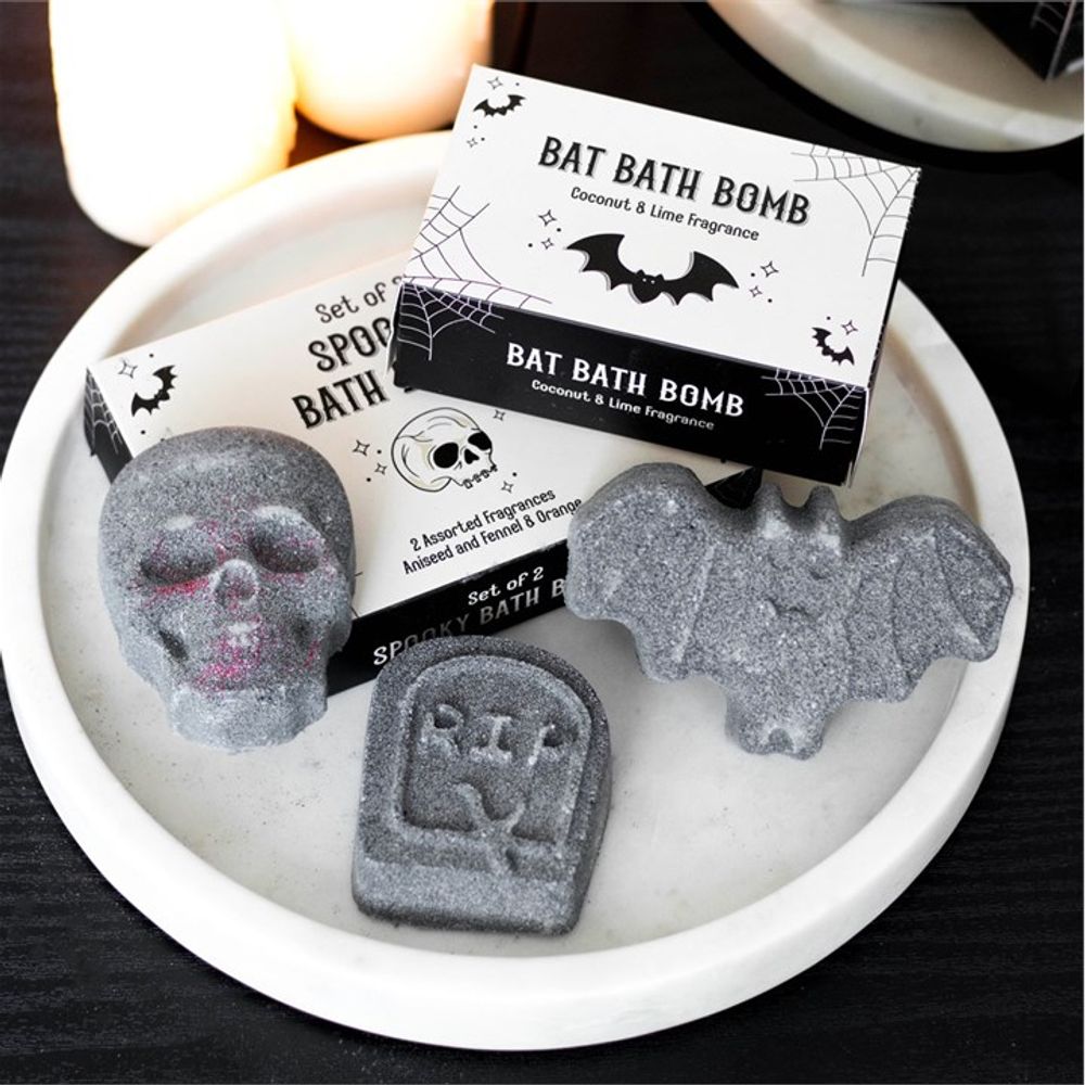 Bat Shaped Coconut & Lime Bath Bomb From Witch, Please!
