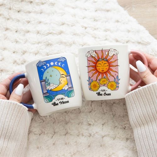 Sun and Moon Celestial Mug Set at Witch, Please!.