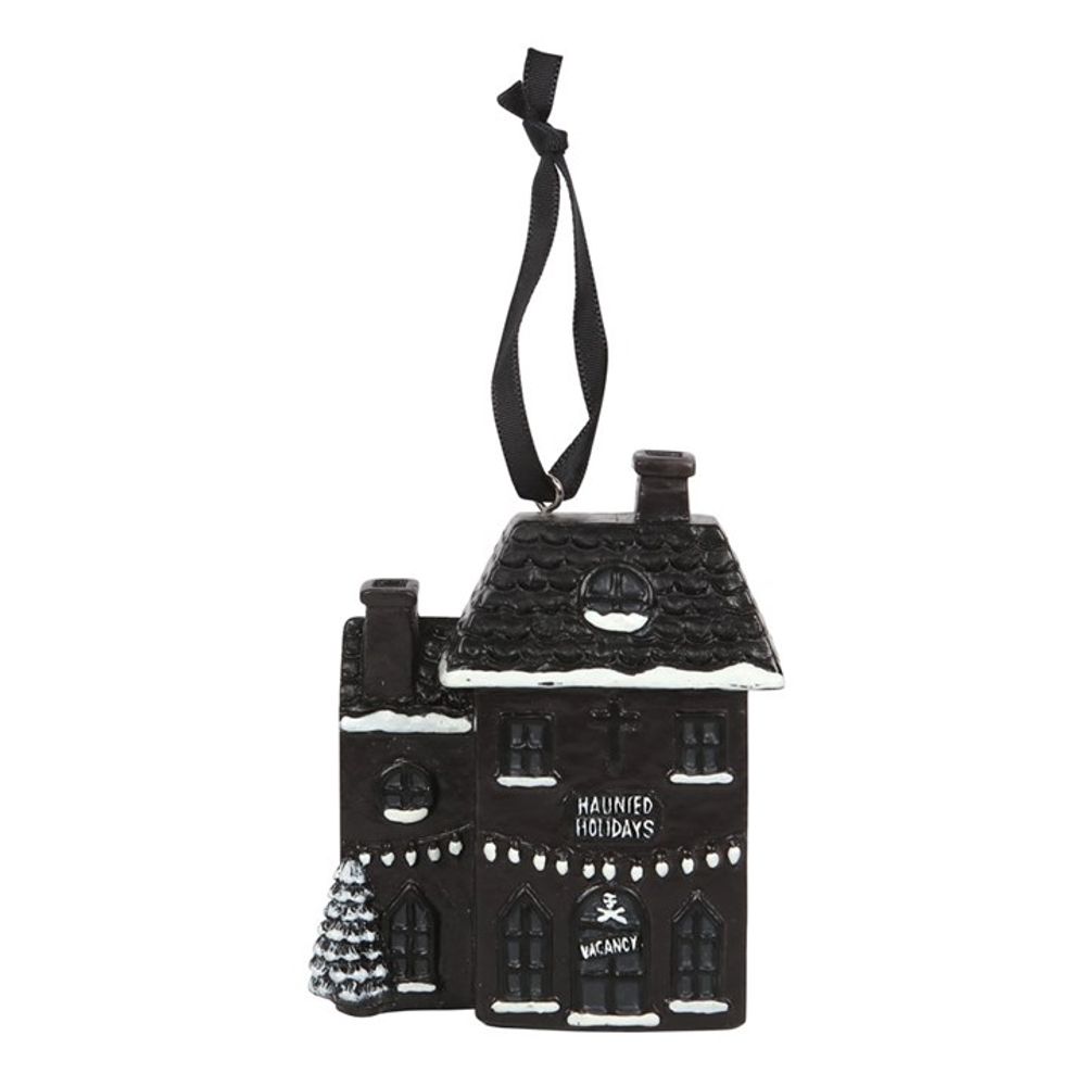 Haunted Holiday House Resin Christmas Decoration From Witch, Please!