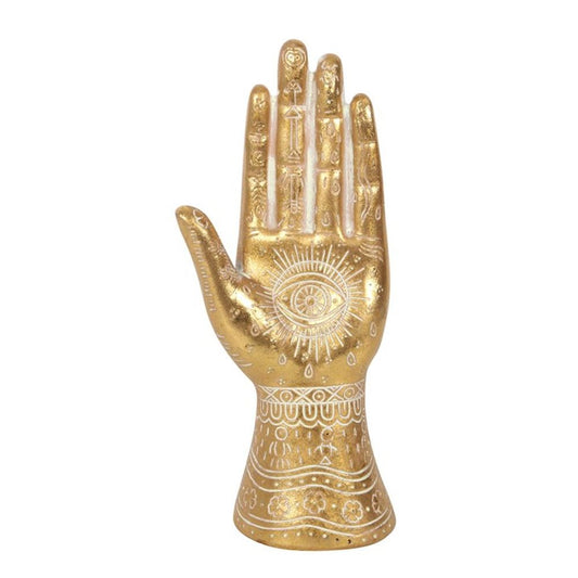 21cm Gold Hamsa Hand Ornament From Witch, Please!
