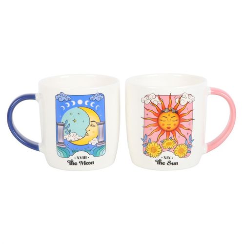 Sun and Moon Celestial Mug Set at Witch, Please!.