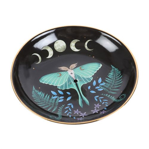 Luna Moth Ceramic Incense Plate From Witch, Please!