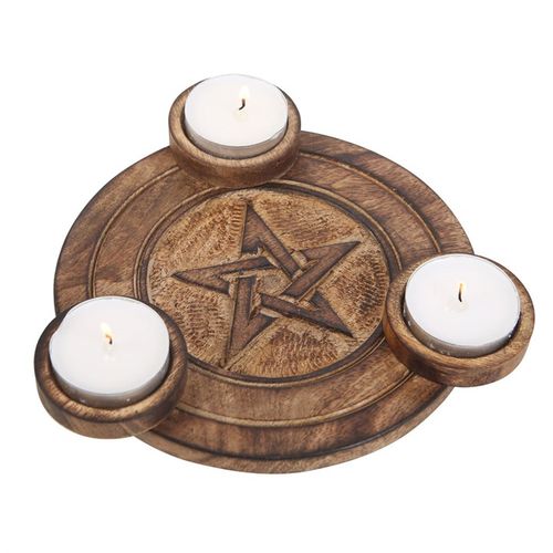 Pentagram Tea Light Candle Holder From Witch, Please!
