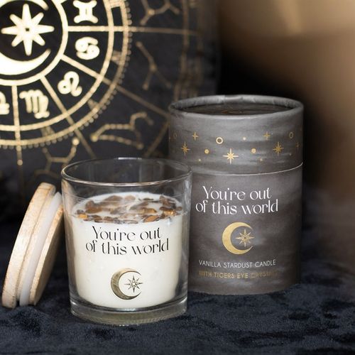 Vanilla Stardust Crystal Chip Candle From Witch, Please!
