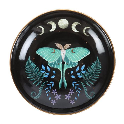Luna Moth Ceramic Incense Plate From Witch, Please!