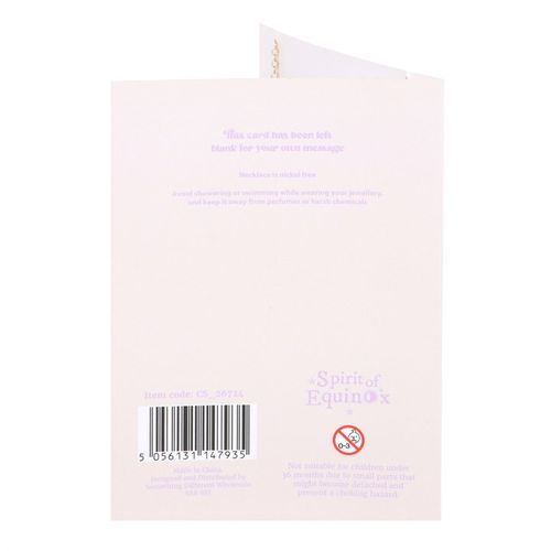 The Moon Celestial Amethyst Necklace Card From Witch, Please!