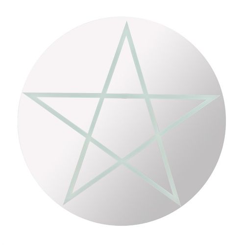 Round Pentagram Mirror From Witch, Please!