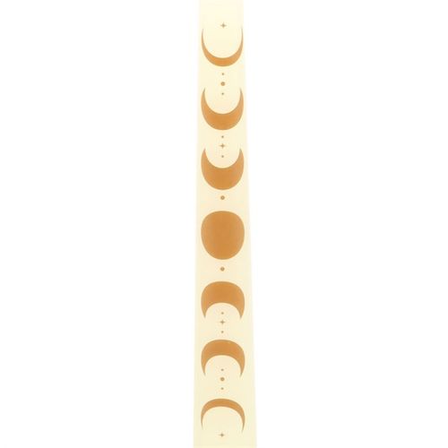 Set of 3 Off White Moon Phases Taper Dinner Candles at Witch, Please!.
