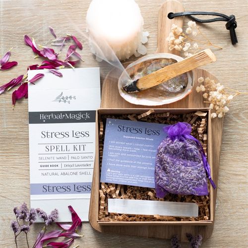 Herbal Magick Stress Less Spell Kit From Witch, Please!
