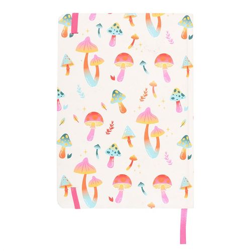 Funky Fungi Mushroom Print A5 Notebook at Witch, Please!.