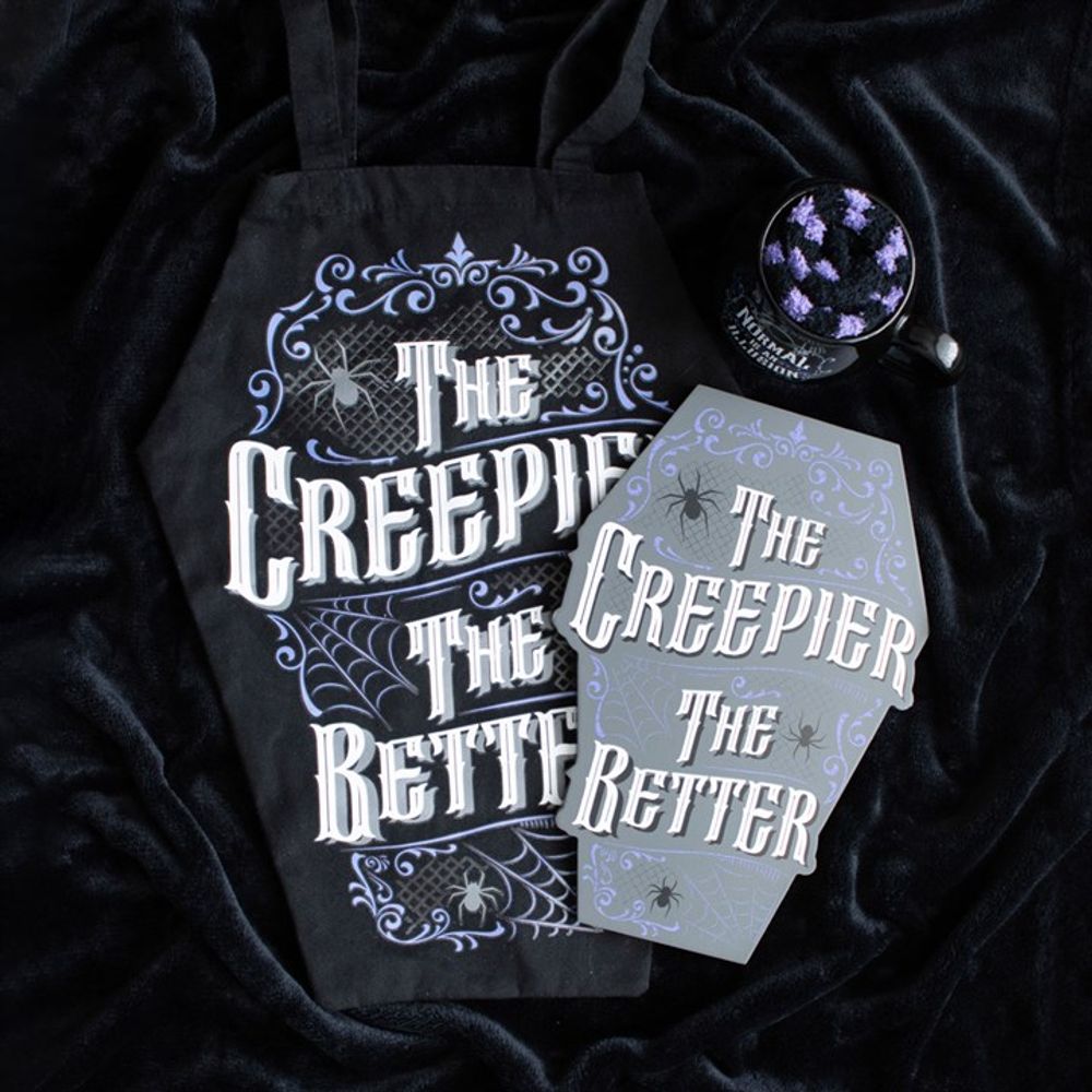 The Creepier the Better Coffin Shaped Tote Bag From Witch, Please!