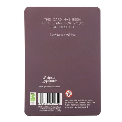 Cancer Zodiac Necklace Card From Witch, Please!
