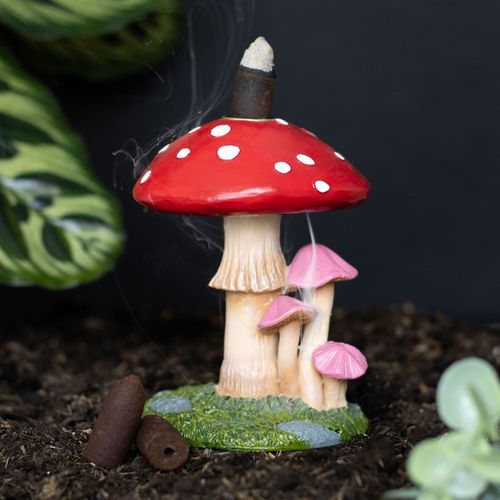 Mushroom Backflow Incense Burner at Witch, Please!.