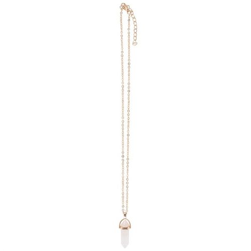 Clear Quartz Crystal Necklace Card From Witch, Please!