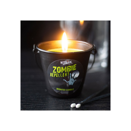 Zombie Repellent Candle Bucket From Witch, Please!