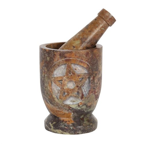 Stone Pentagram Mortar and Pestle From Witch, Please!