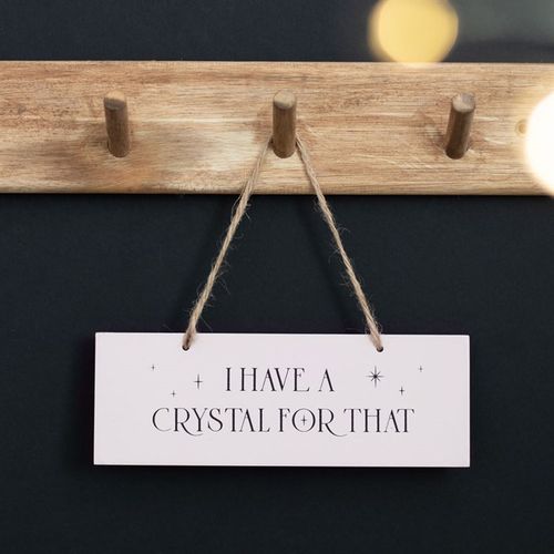 I Have A Crystal For That Hanging Sign From Witch, Please!