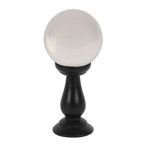 Small Clear Crystal Ball on Stand From Witch, Please!