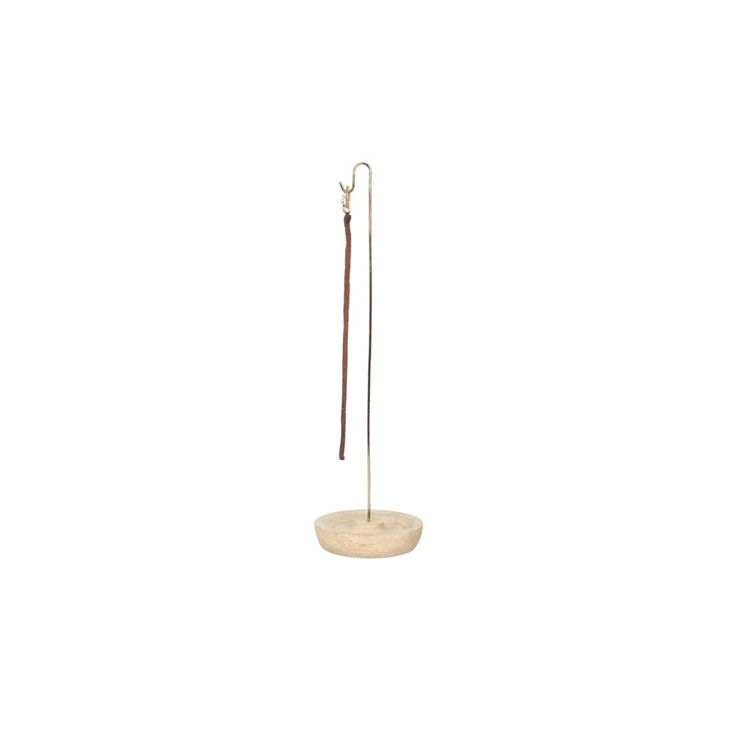 Meditating Herbs Tibetan Rope Incense with Holder From Witch, Please!