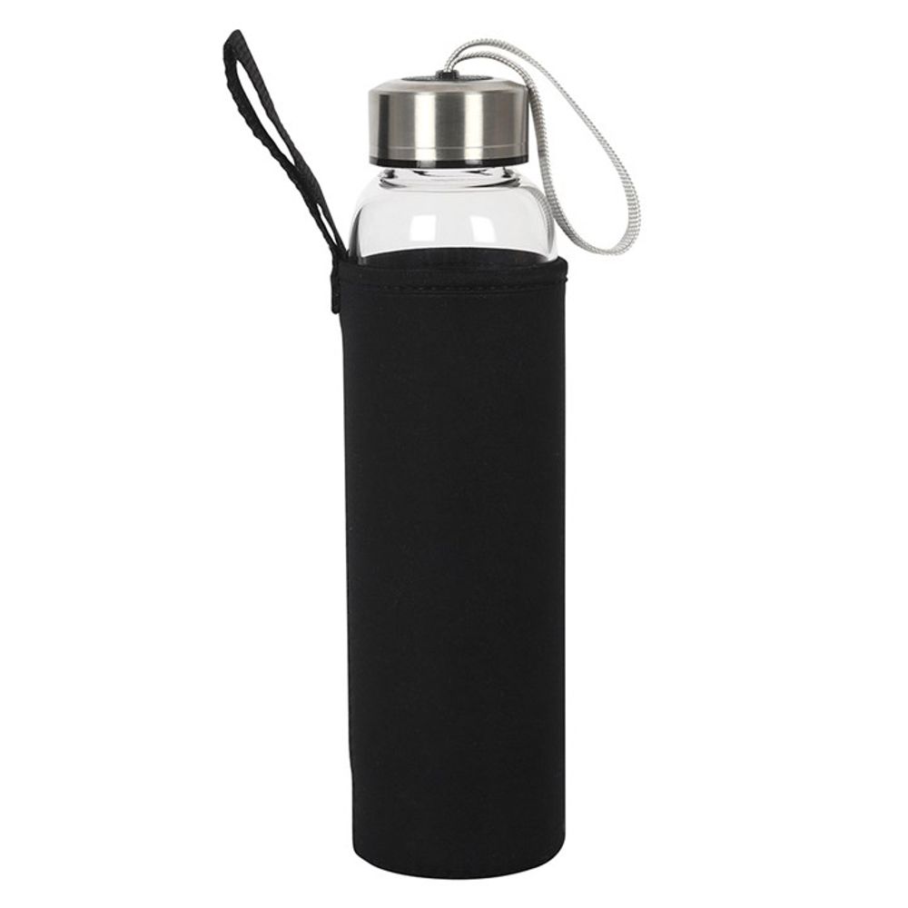Rose Quartz Purifying Glass Water Bottle From Witch, Please!
