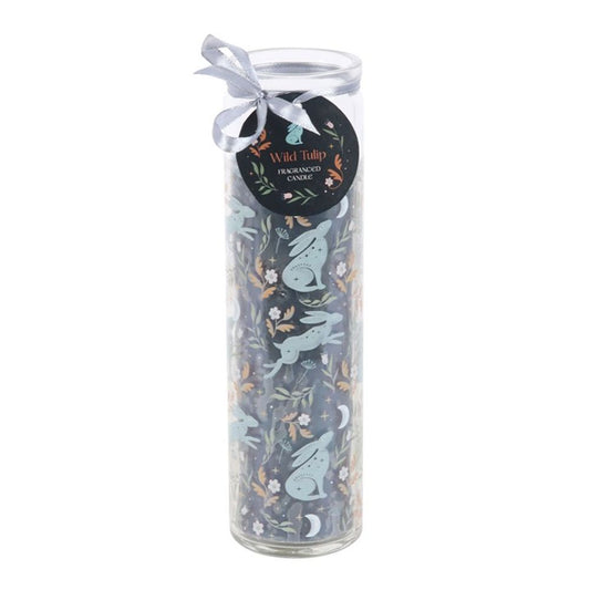 Midnight Hare Wild Tulip Tube Candle From Witch, Please!