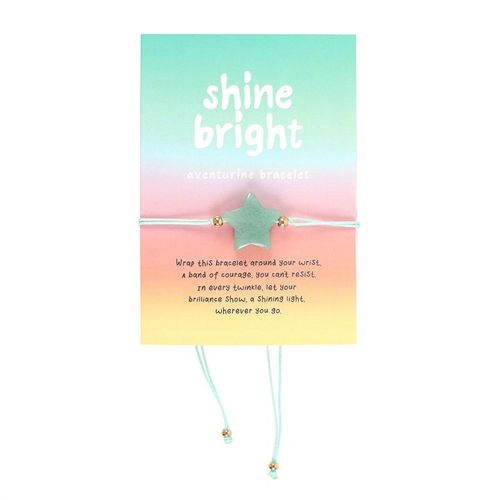 Shine Bright Aventurine Crystal Star Bracelet From Witch, Please!