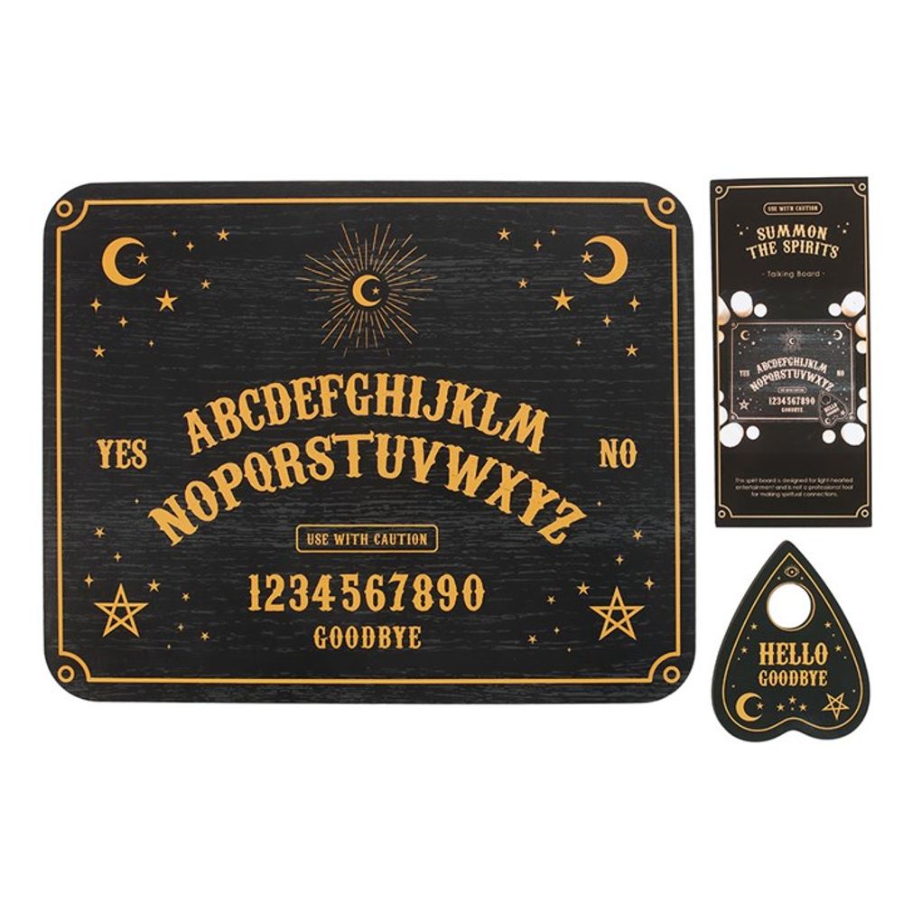 Black Talking Board with Planchette From Witch, Please!