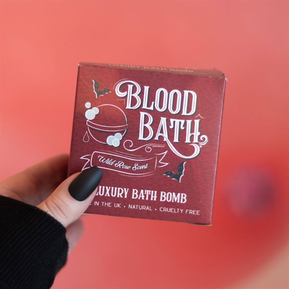 Blood Bath Wild Rose Bath Bomb From Witch, Please!