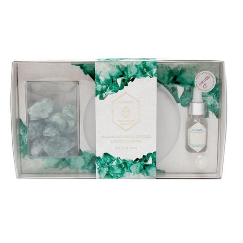 Green Fluorite Crystal Oil Diffuser Tray From Witch, Please!