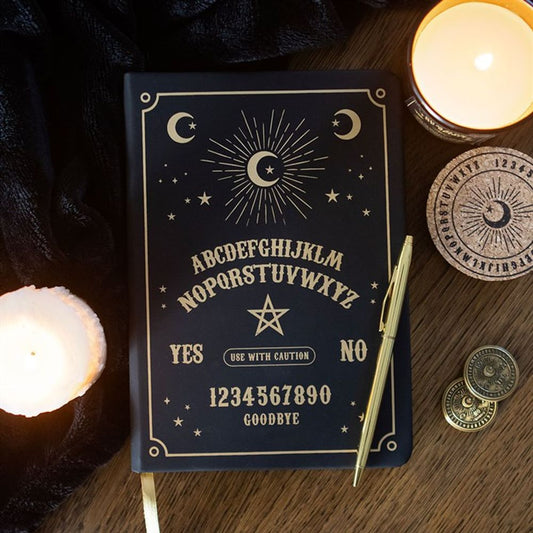 Black Talking Board A5 Notebook From Witch, Please!