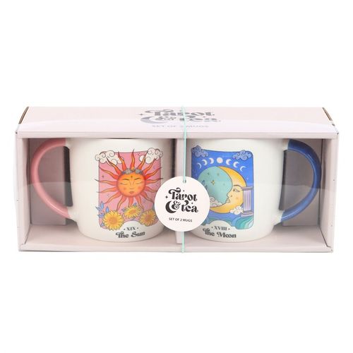 Sun and Moon Celestial Mug Set at Witch, Please!.