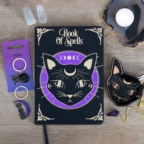 Mystic Mog Book of Spells A5 Notebook From Witch, Please!