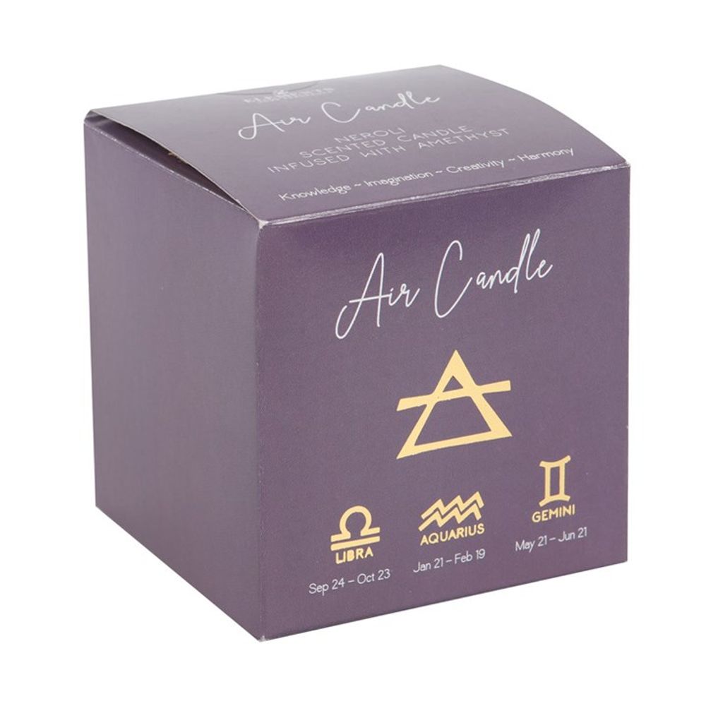 Air Element Neroli Crystal Chip Candle From Witch, Please!