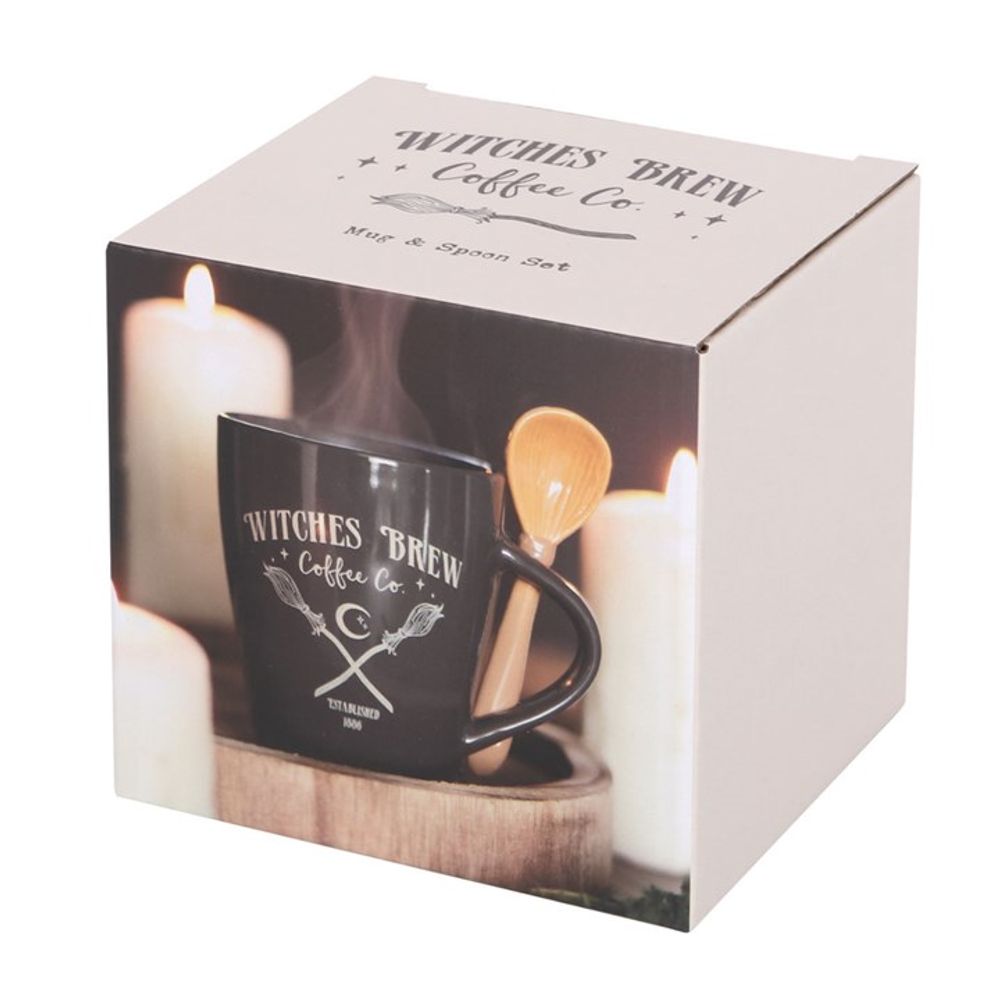 Witches Brew Coffee Co. Mug and Spoon Set From Witch, Please!