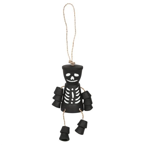 Black Skeleton Terracotta Pot Man From Witch, Please!