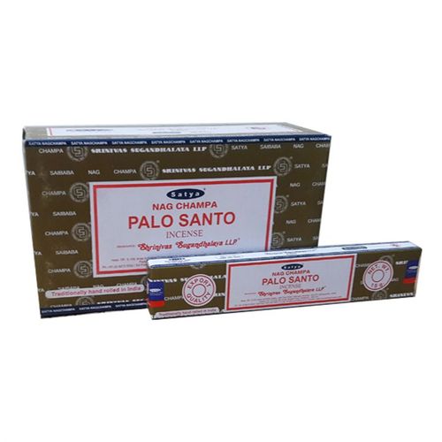 Set of 12 Packets of Palo Santo Incense Sticks by Satya From Witch, Please!