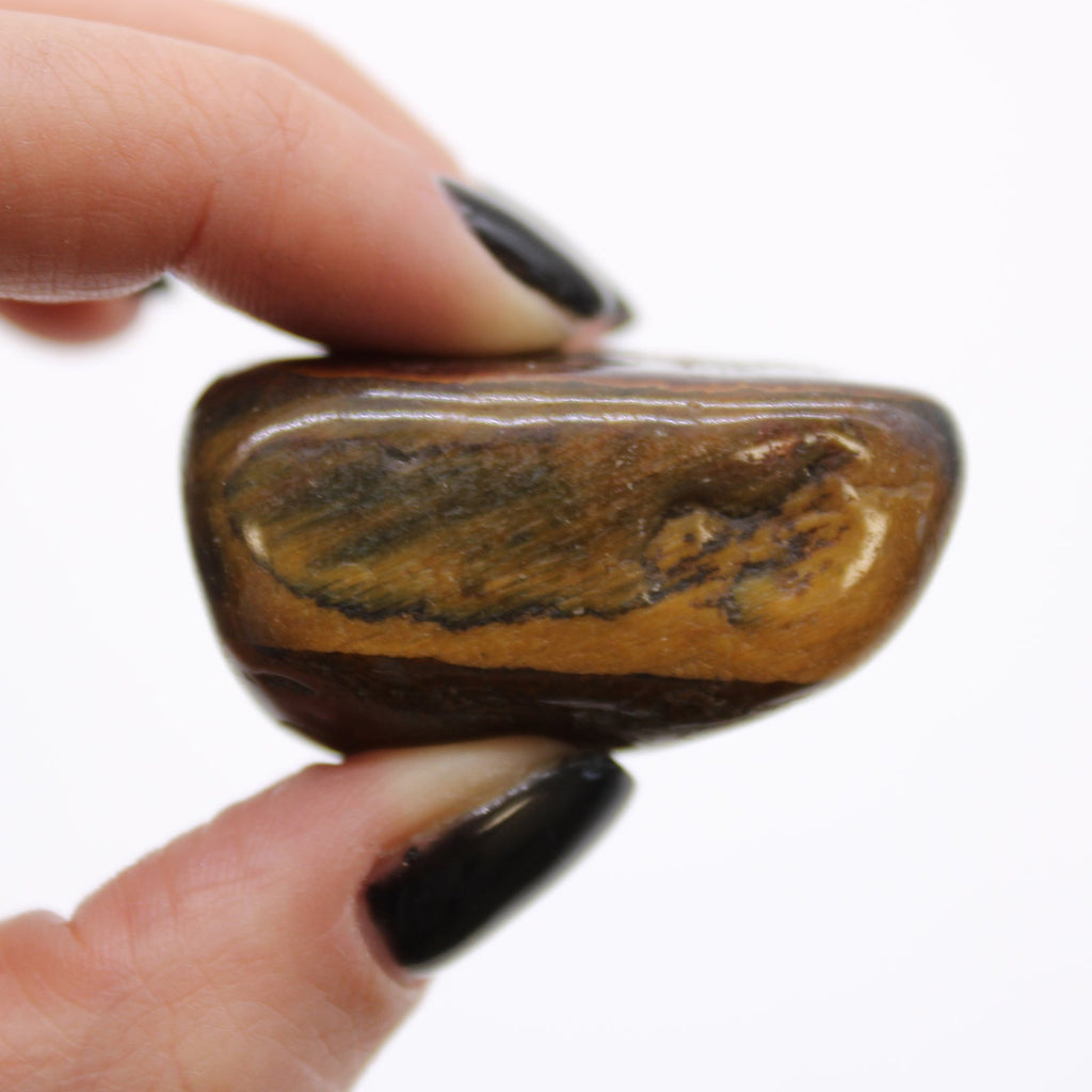 Large African Tumble Stones - Tigers Eye - Varigated From Witch, Please!