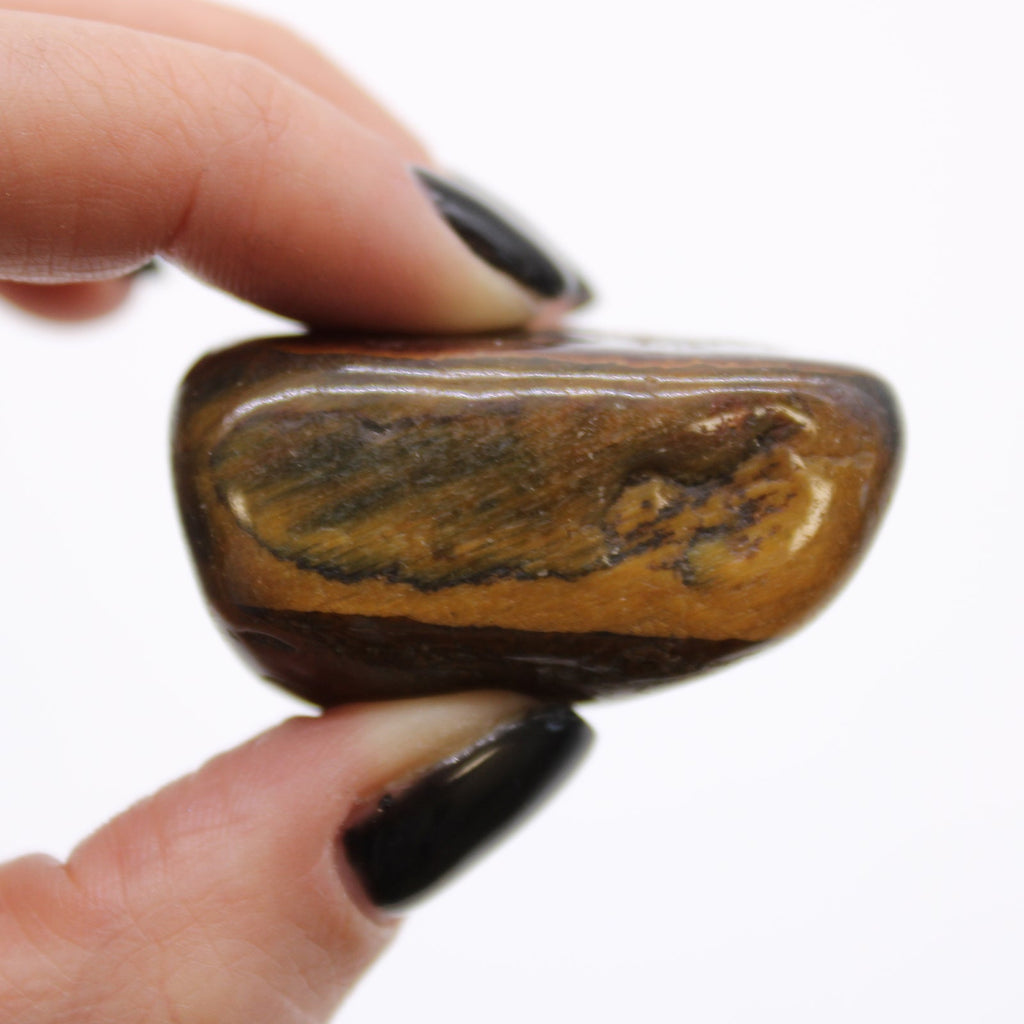 Large African Tumble Stones - Tigers Eye - Varigated From Witch, Please!