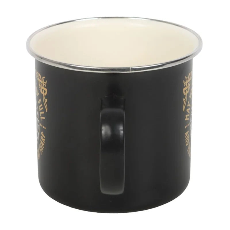 Viking Compass Enamel Mug