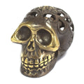 Vintage Brass Skull - Med Fengshui Objects
