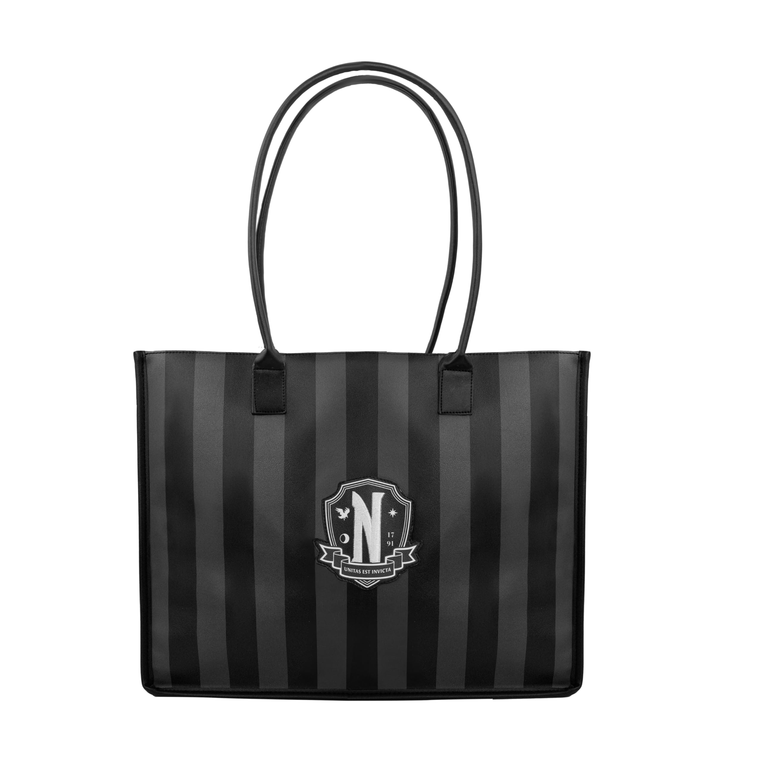 Wednesday Nevermore Academy Black Shopping Bag