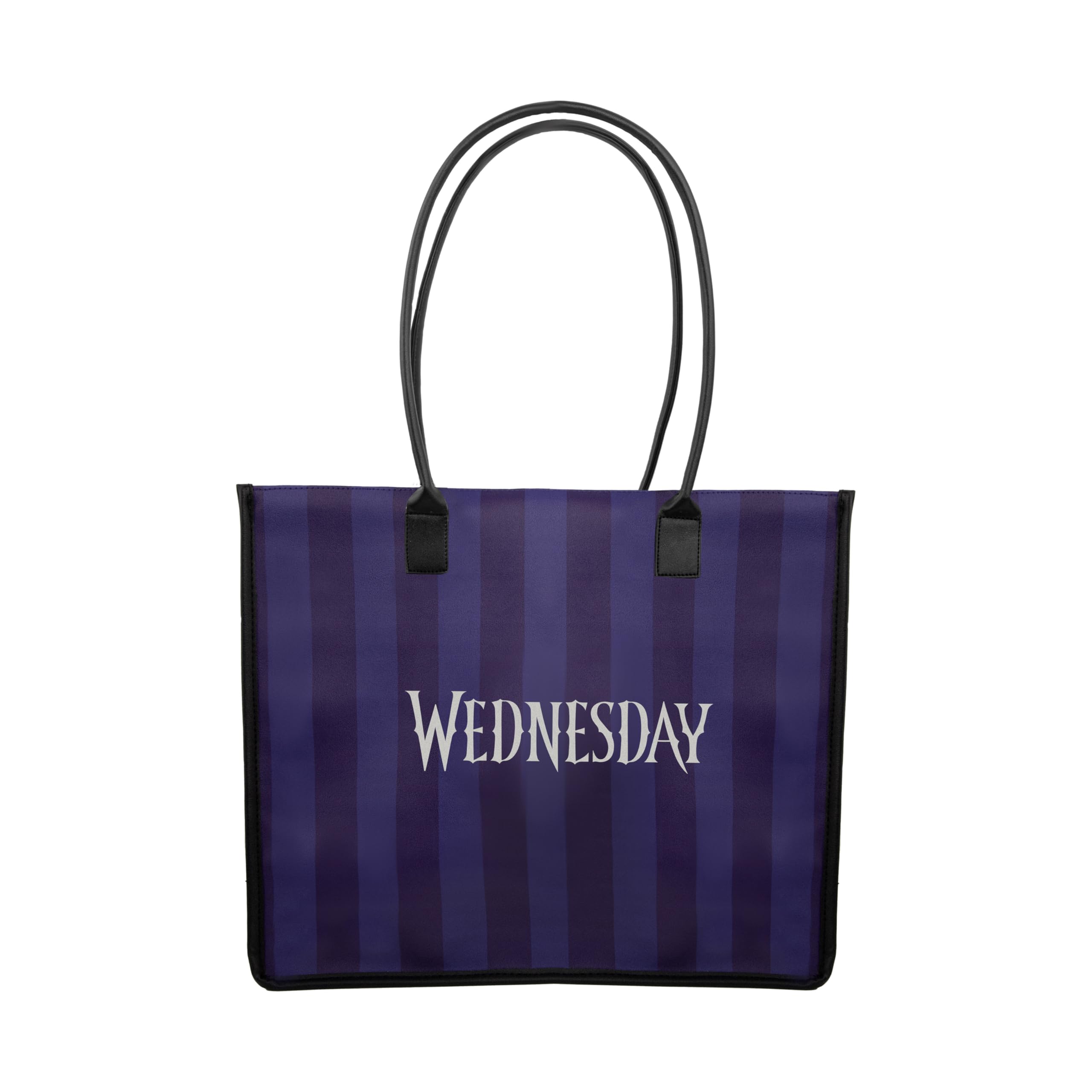 Wednesday Nevermore Academy Purple Shopping Bag